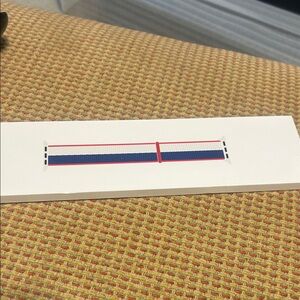 Red and Blue Stripe Belt